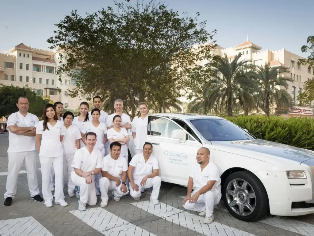 expert dental team at Dubai dental clinic
