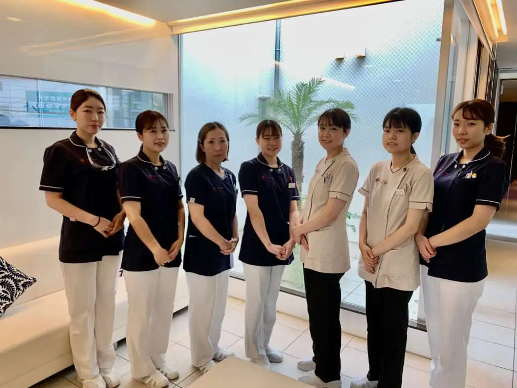 Staff team at ZAGA Center Osaka
