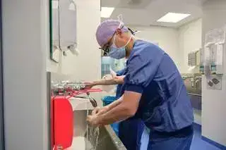 Surgery room of ZAGA Center Eindhoven, Catharina Hospital