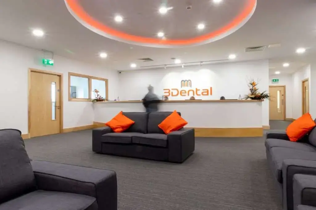 ZAGA Center Dublin waiting room